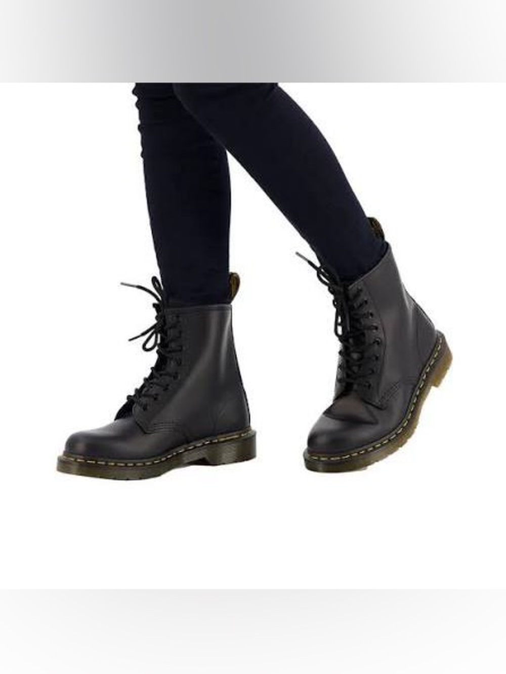 Dr. Martens 1460 Women's Black Lace-Up Combat Boots